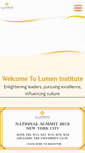 Mobile Screenshot of lumeninstitute.org